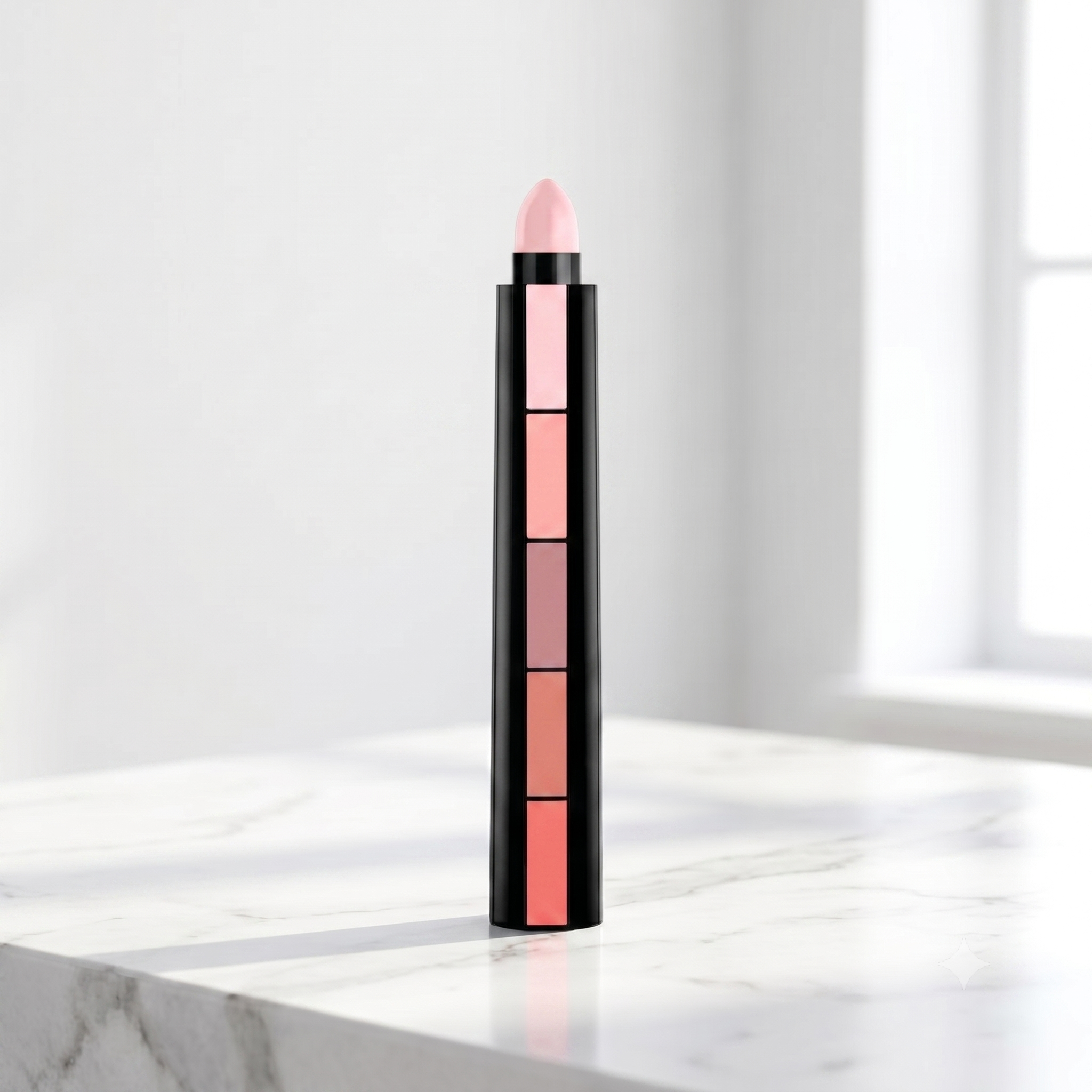 Ma'am Glam 5-in-1 Matte Lipstick Nude Collection - blush and nude pink matte shades